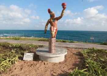Inauguran nuevas esculturas en Punta Sur para fortalecer identidad cultural de Isla Mujeres