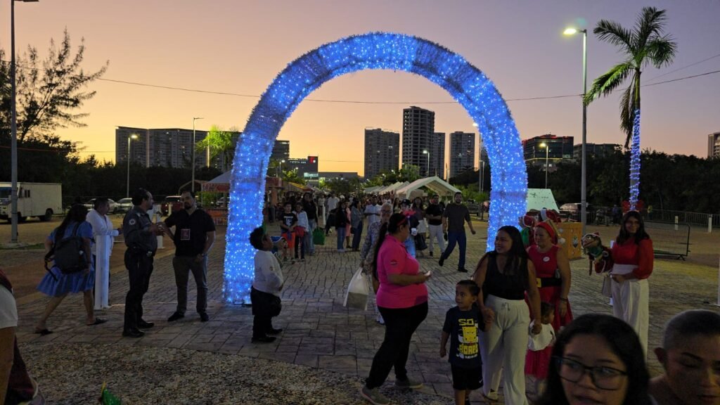 Villa Navideña, Cancún, Navidad, Pista de Patinaje