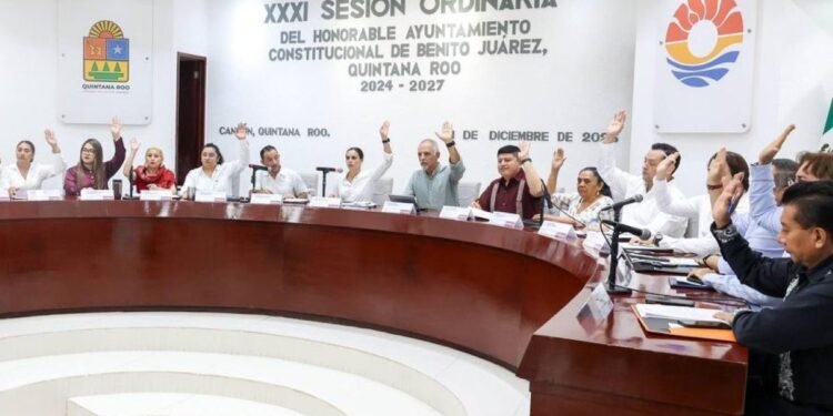 Aprueban gasto de 8,253 mdp en 2026 para Benito Juárez; van más recursos a seguridad