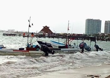 Golpea mal tiempo al sector náutico de la zona norte de Quintana Roo