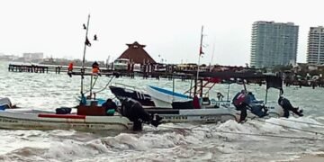 Golpea mal tiempo al sector náutico de la zona norte de Quintana Roo