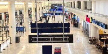 El Aeropuerto Internacional de Cancún recibió un millón menos pasajeros en 2025