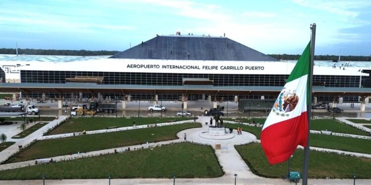 Aeropuerto de Tulum no despega, cancelan rutas y su tráfico de pasajeros creció apenas 0.9%