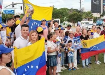 Venezolanos avecindados en Cancún celebraron la detención de Nicolás Maduro