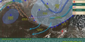 El Caribe se pone suéter: Frente frío 37 baja el termómetro hasta 13 grados
