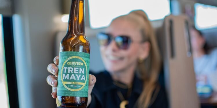 Del vagón al paladar: nace la Cerveza Tren Maya, una experiencia gastronómica sobre rieles