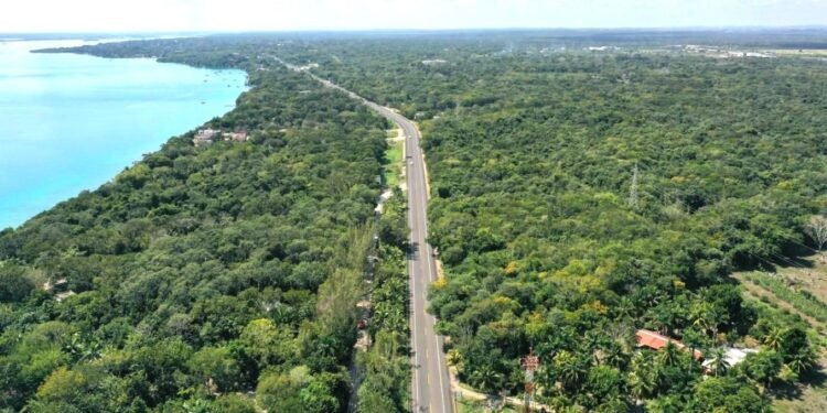 Concluye reparación de la carretera 307 en el tramo Bacalar