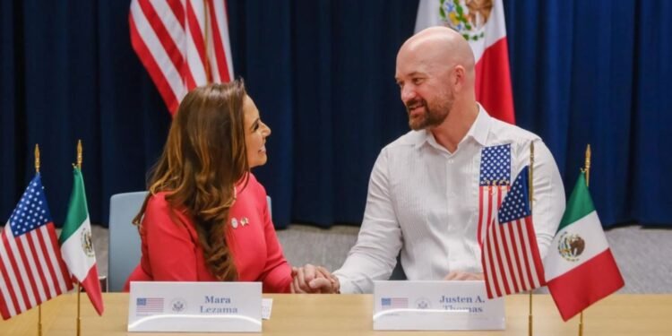 Se reúne gobernadora con el cónsul de EU en Freedom 250