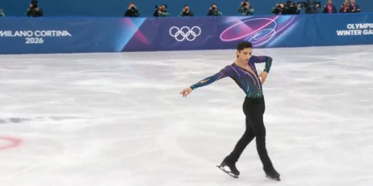 Patinaje artístico: emoción y espectáculo en el debut olímpico varonil; Donovan supera prueba