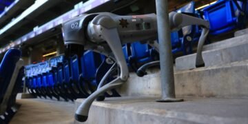 Cuatro patas de acero: así llegan los perros robot a la seguridad de Nuevo León previo al mundial