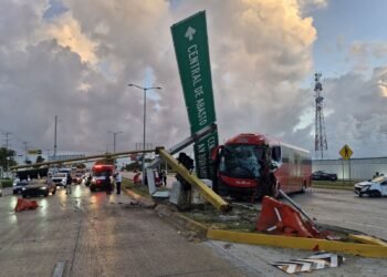 El Bulevar Colosio se convierte en una de las vías más peligrosas de Cancún; aumentan accidentes