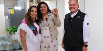 El Programa Vivienda para el Bienestar entrega 90 hogares y avanza con 62 mil casas en construcción