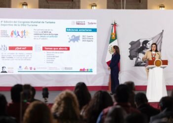 México rompe récord turístico en 2026 con más de 8.8 millones de visitantes