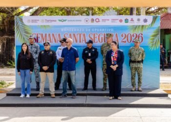 Arranca operativo “Semana Santa Segura 2026” en Tulum con despliegue de 550 elementos