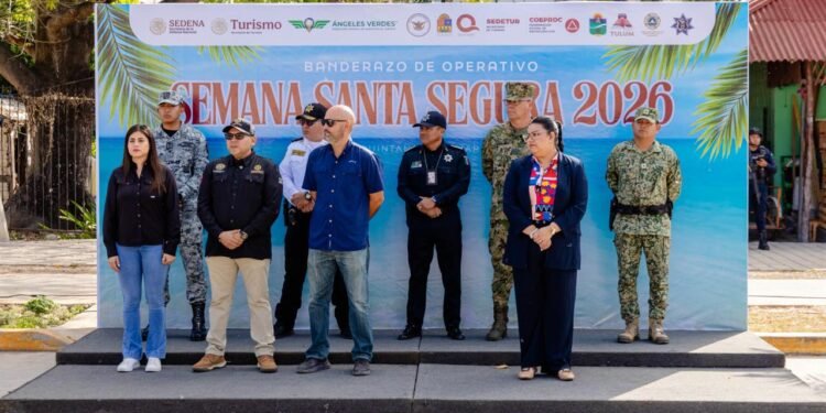 Arranca operativo “Semana Santa Segura 2026” en Tulum con despliegue de 550 elementos
