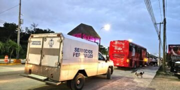 Fallece pasajero a bordo de autobús en la ruta Mérida-Cancún