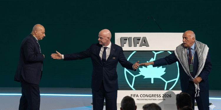 ¡Fuerte tensión en la FIFA! rechazo a saludo entre Palestina e Israel marca el día 1 del congreso