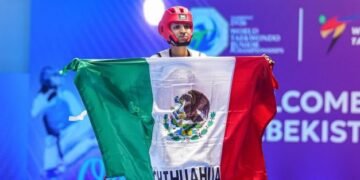 México brilla en Mundial de Taekwondo: oro de Guillermo Cortés y plata de Darah Ponce