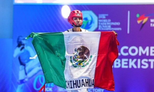 México brilla en Mundial de Taekwondo: oro de Guillermo Cortés y plata de Darah Ponce