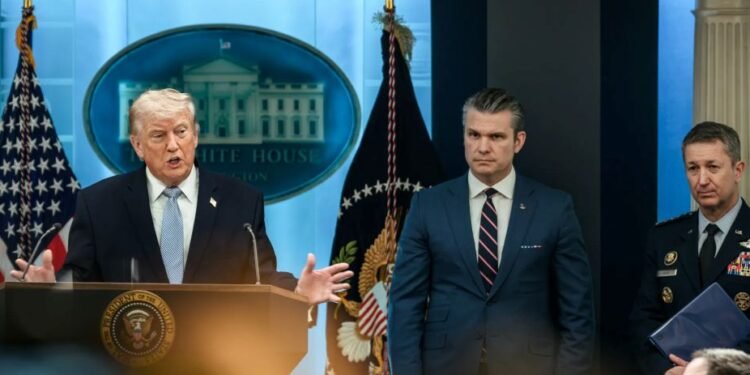 Trump ve “cerca el final” del conflicto en Irán mientras avanzan contactos diplomáticos