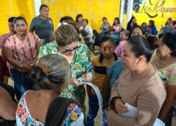Liz Hernández fortalece diálogo político y proyectos sociales en Campeche