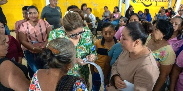 Liz Hernández fortalece diálogo político y proyectos sociales en Campeche