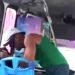 Captan brutal golpiza a mujer en colectivo de Cancún