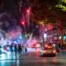 Celebración se sale de control: fanáticos del PSG chocan con policías en el parque de los Príncipes
