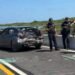 ¿Qué pasó en el Puente Nichupé? Dos carros   tienen fuerte choque provoca cierre parcial