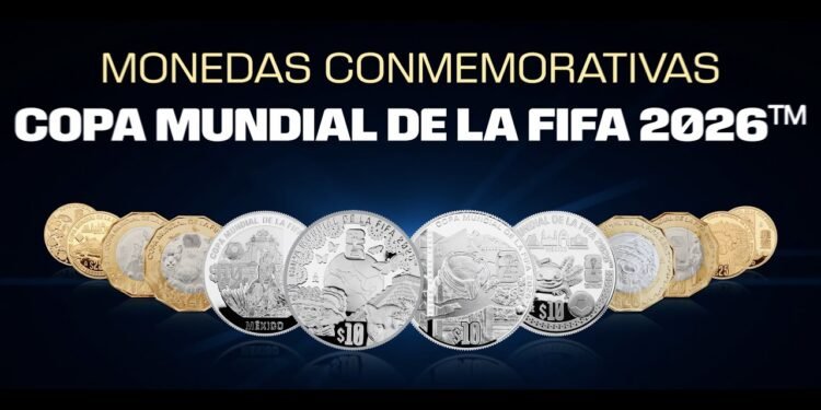 ¿Cuánto valen y cómo son? Banxico revela las monedas del Mundial FIFA 2026