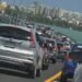Madres, selfies y retornos prohibidos: así colapsó el Puente Nichupté por celebración del 10 de mayo