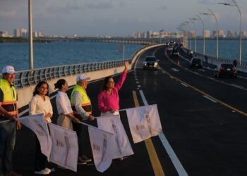 ¡Por fin! Abre el Puente Nichupté a la circulación. ¿Ya lo cruzaste?