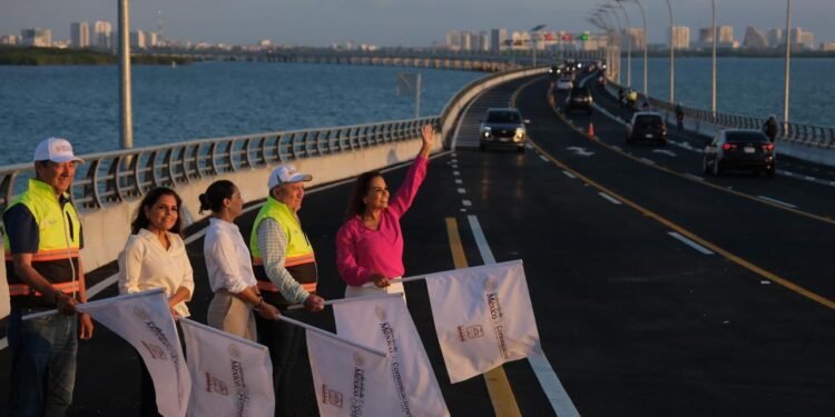 ¡Por fin! Abre el Puente Nichupté a la circulación. ¿Ya lo cruzaste?
