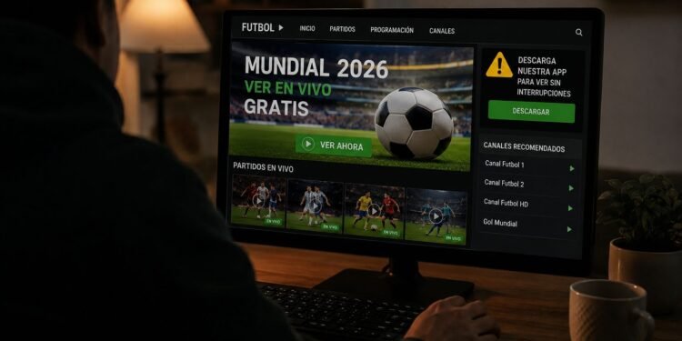 ¡No bajes la guardia! Falsas transmisiones del Mundial 2026 abren la puerta a fraudes digitales
