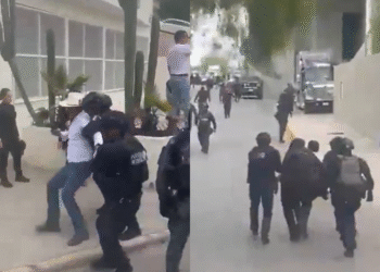 Golpes, detenciones y caos: así terminó protesta de productores en Zacatecas