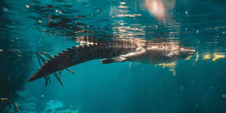 Turismo extremo en Tulum: intentar abrazar a un cocodrilo sale mal. Esto le pasó a un turista francés