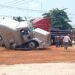Choque de tráilers en la Cancún Puerto Morelos: Optimus Prime contra Megatrón