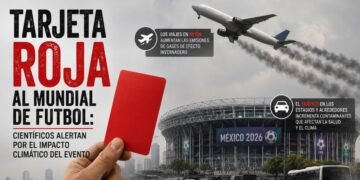 Tarjeta roja al Mundial de Futbol: científicos alertan por el impacto climático del evento