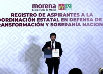 Gerardo Sánchez Zumaya se registra para buscar la Coordinación Estatal del PT en San Luis Potosí