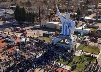 Un Messi de 26 metros sorprende en Argentina durante el Mundial 2026