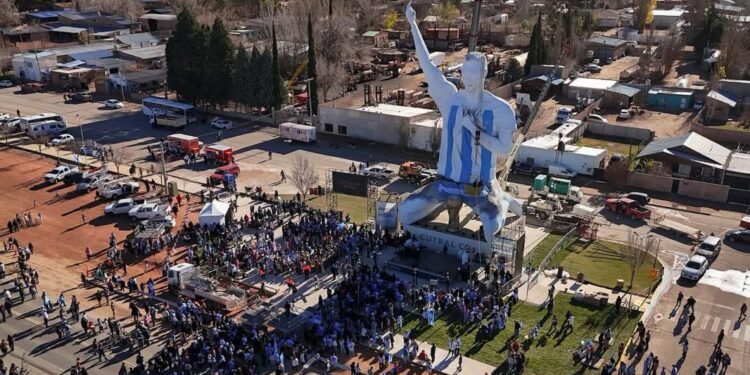 Un Messi de 26 metros sorprende en Argentina durante el Mundial 2026