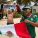 De la indignación a la fiesta: así respondieron a extranjera que expulsó a mexicanos en Playa del Carmen
