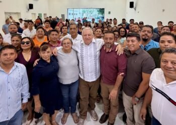 Rafael Marín recorre Quintana Roo y pone en el centro la educación y las comunidades rurales