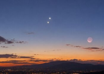¿Listo para mirar al cielo? La NASA da tips para ver la Luna y varios planetas a simple vista este mes