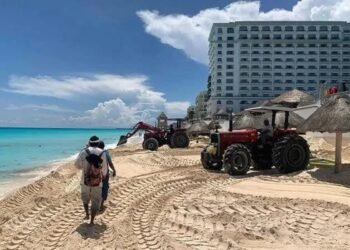 Analizan nuevo proyecto privado de rescate de playa en Cancún