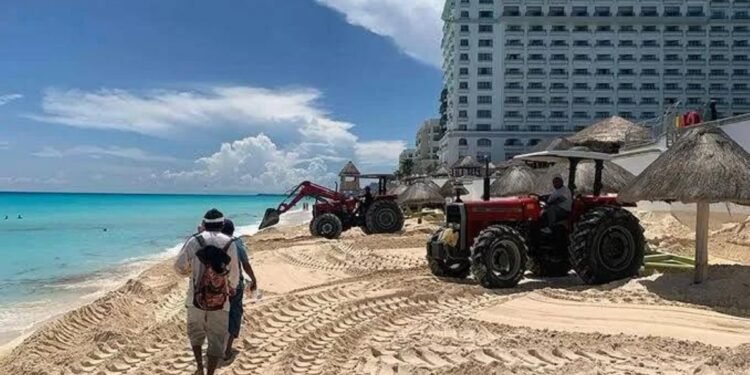 Analizan nuevo proyecto privado de rescate de playa en Cancún