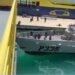 Patrulla de la Marina choca contra ferry de Ultramar en Isla Mujeres