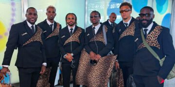 La llegada más fashion del Mundial: Congo convierte el aeropuerto en una pasarela