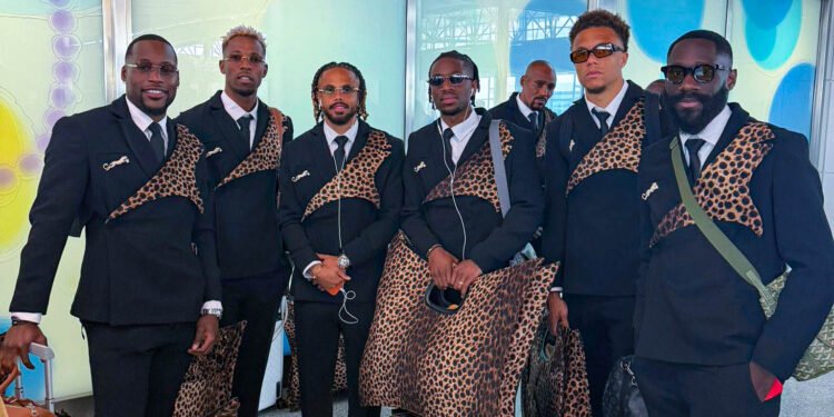 La llegada más fashion del Mundial: Congo convierte el aeropuerto en una pasarela