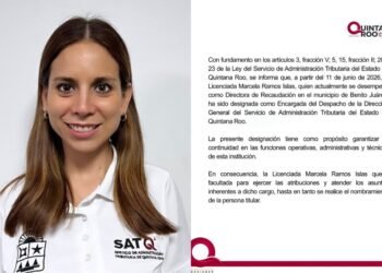 ¿Quién es Marcela Ramos Islas? La funcionaria que tomará las riendas del SATQ